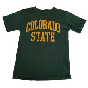 Colorado State Green Short Sleeve Shirt Sz M
